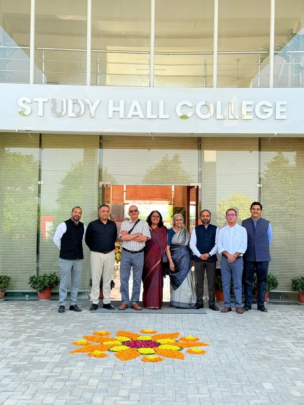 Visit to Study Hall College